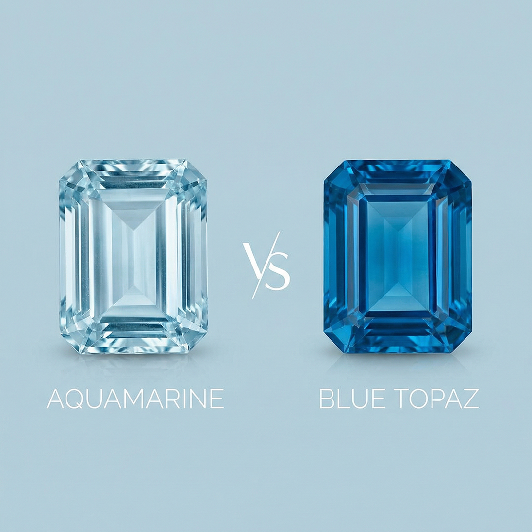 Aquamarine vs Blue Topaz: What's the Difference and How to Choose?