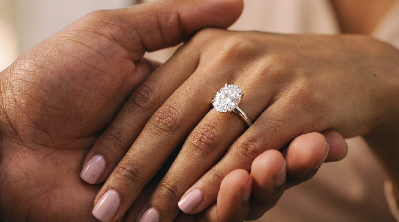 oval cut Engagement ring