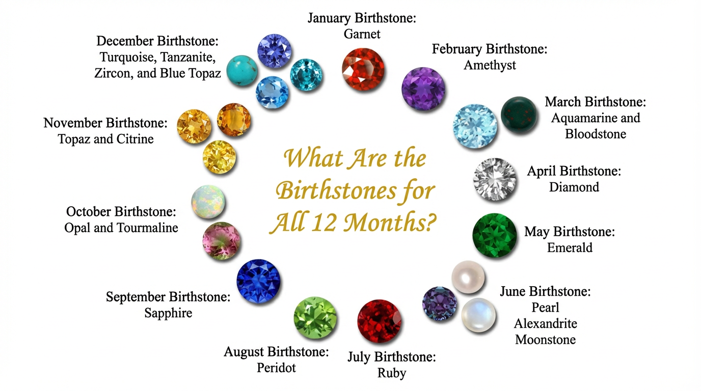 Birthstone by Month