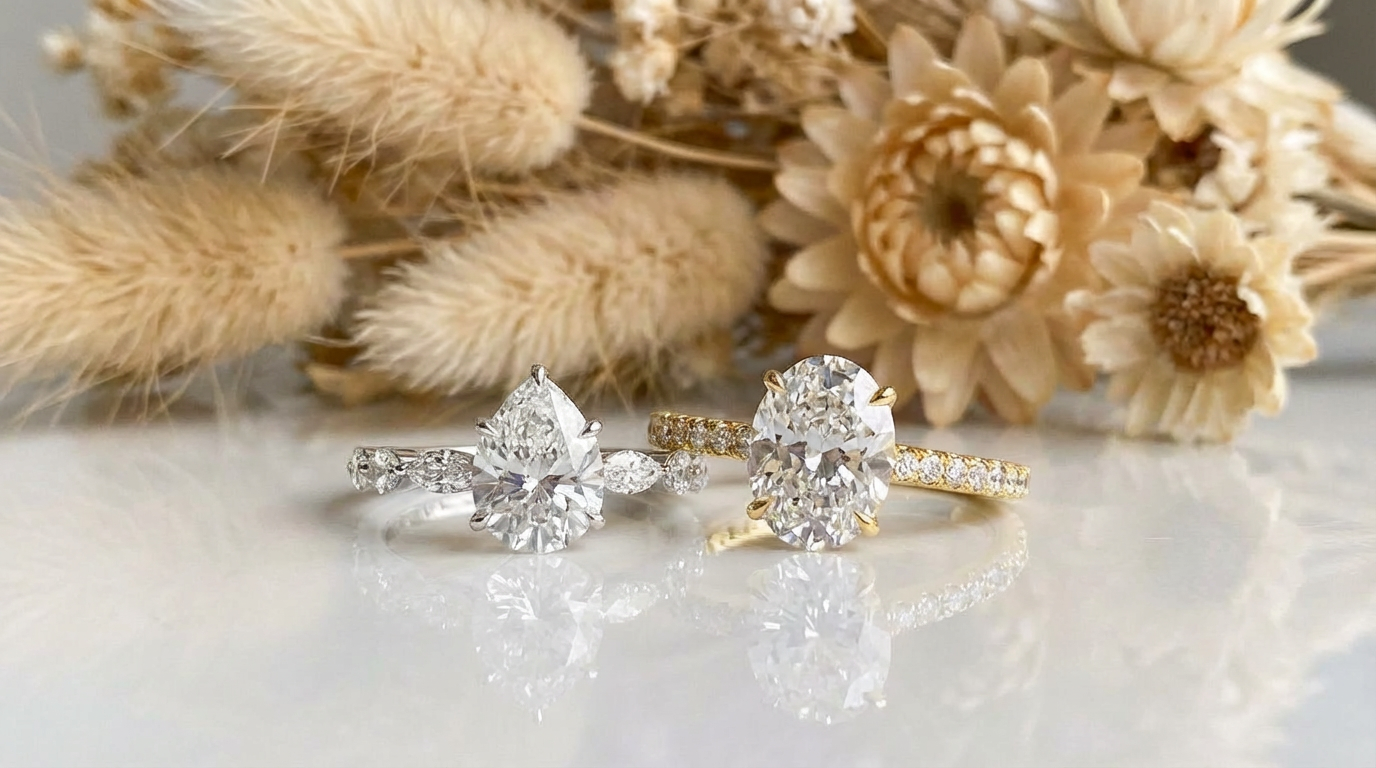 Full Bezel vs. Half Bezel Setting Rings