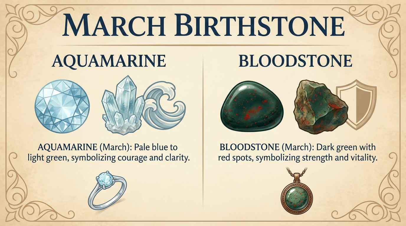 March Birthstone