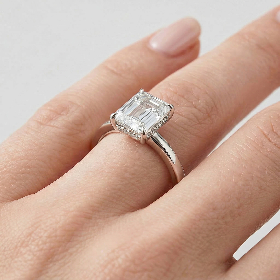 what is a high-set engagement ring