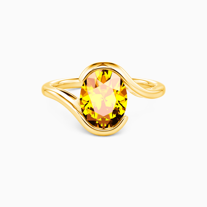 Yellow-Gemstone Ring