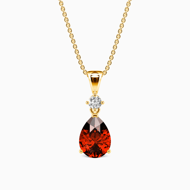 garnet necklace