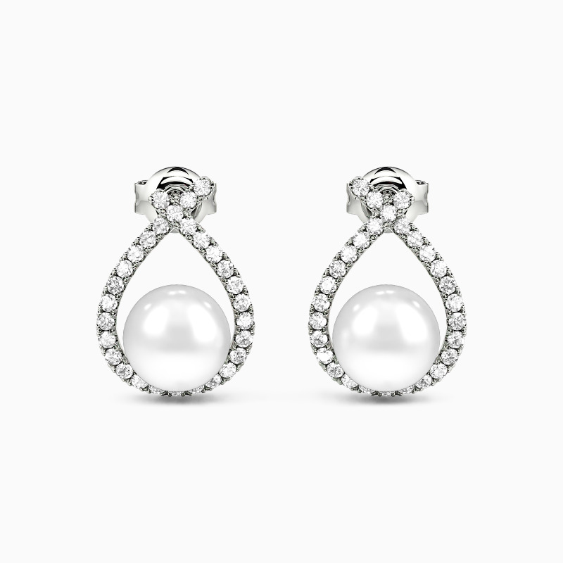 pearl earrings