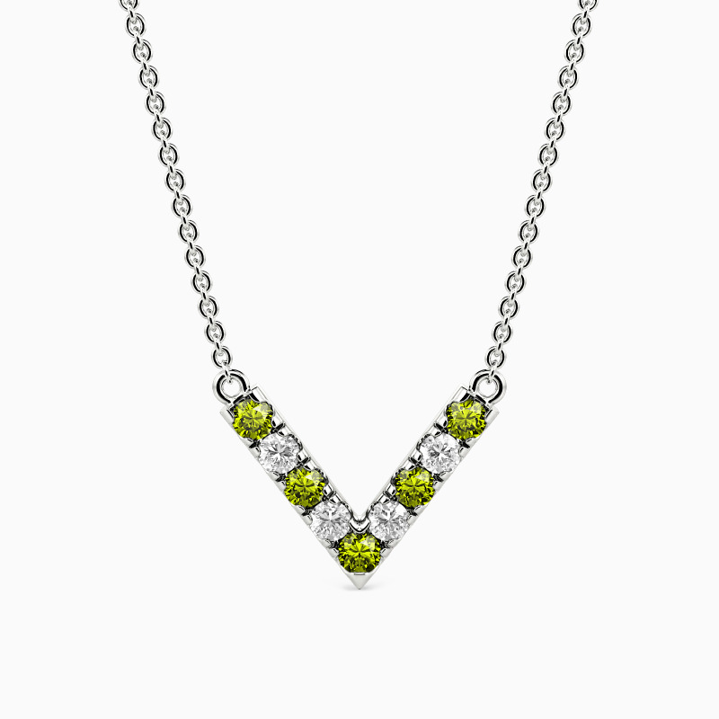 peridot necklace