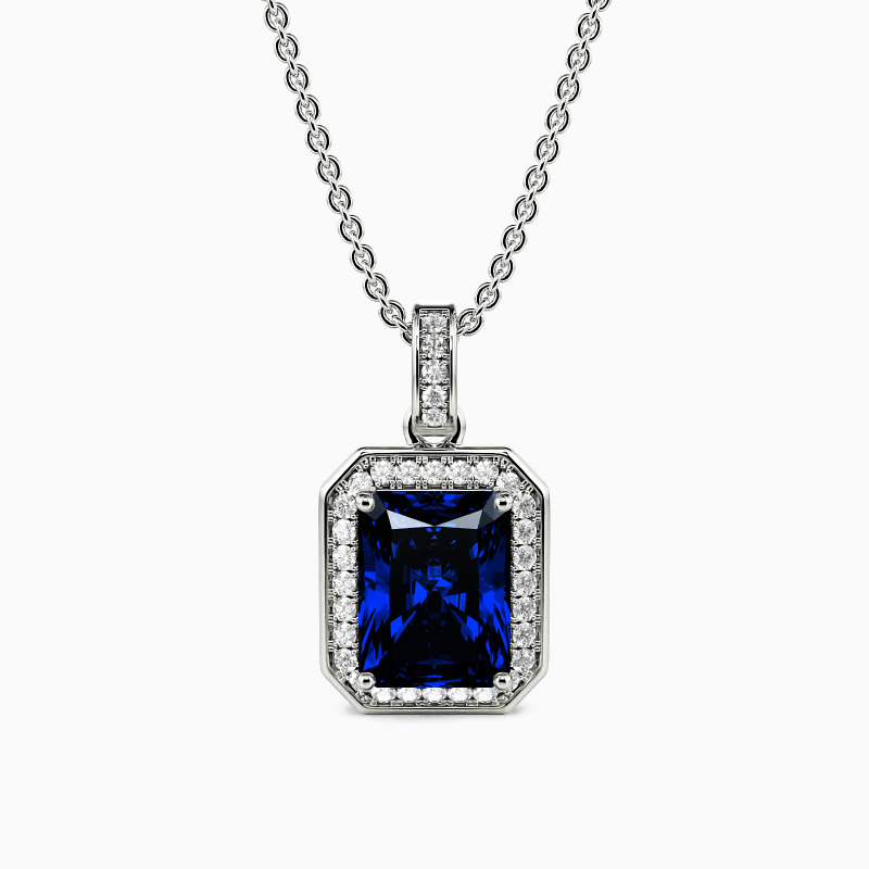 sapphire necklace