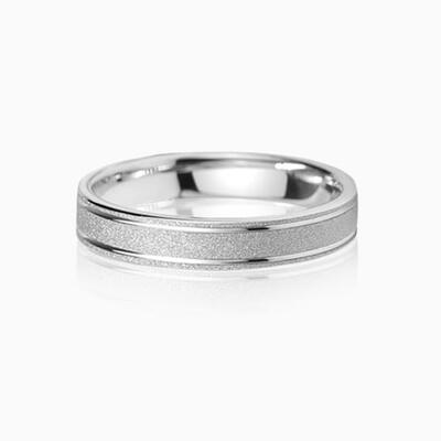 mm Tungsten Carbide Men's Wedding Ring