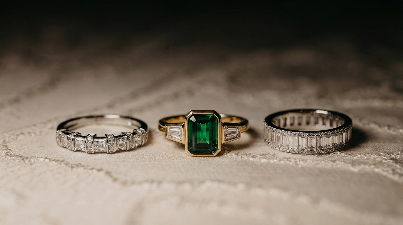Different types of anniversary rings