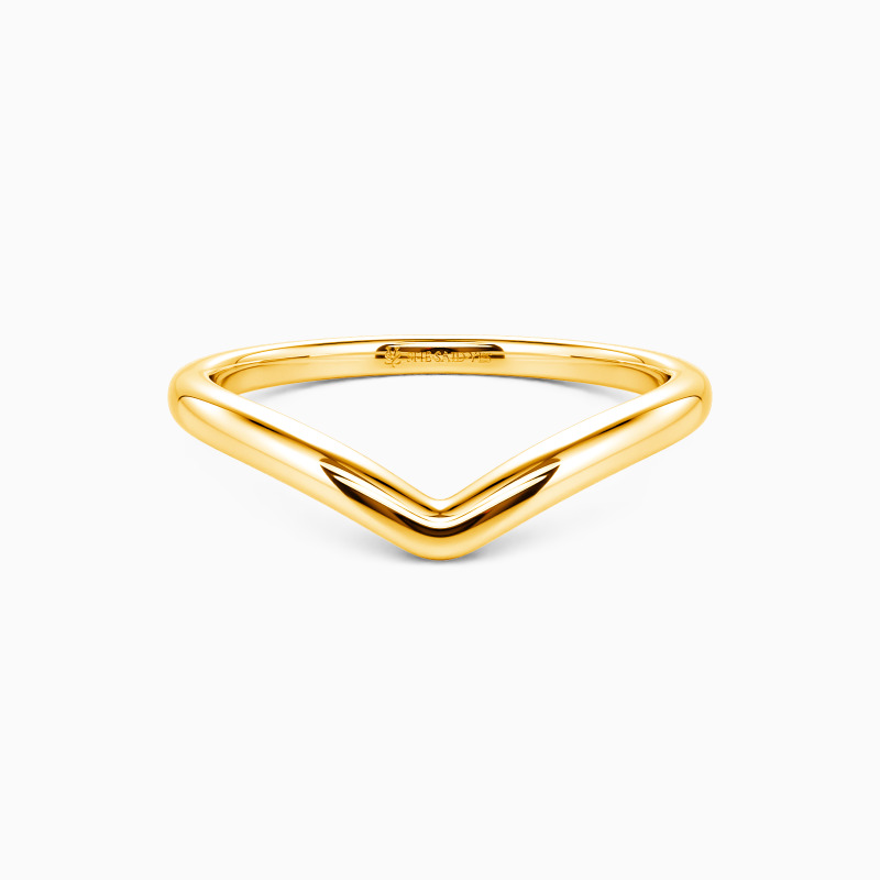 Minimalist Chic wedding bands