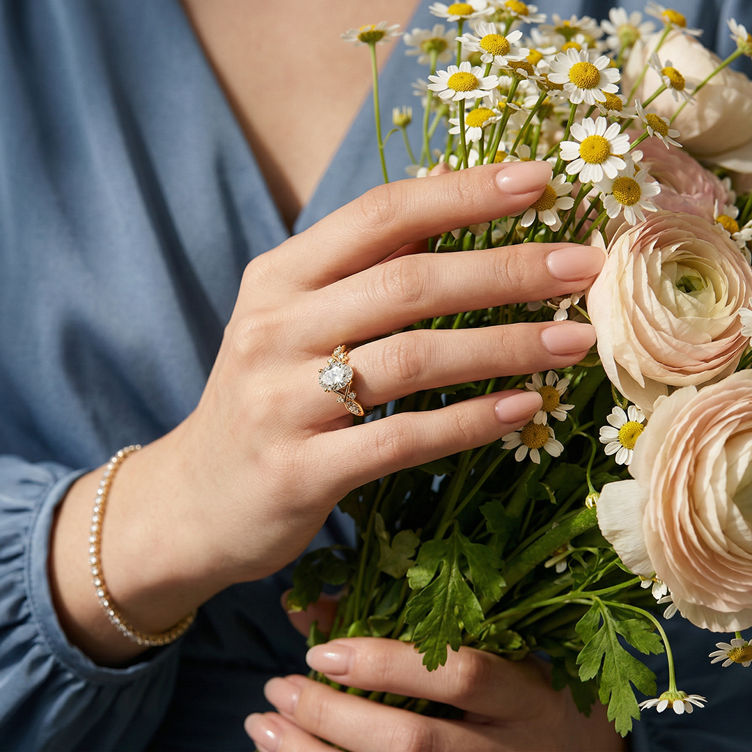 the ultimate guide to nature-inspired engagement rings