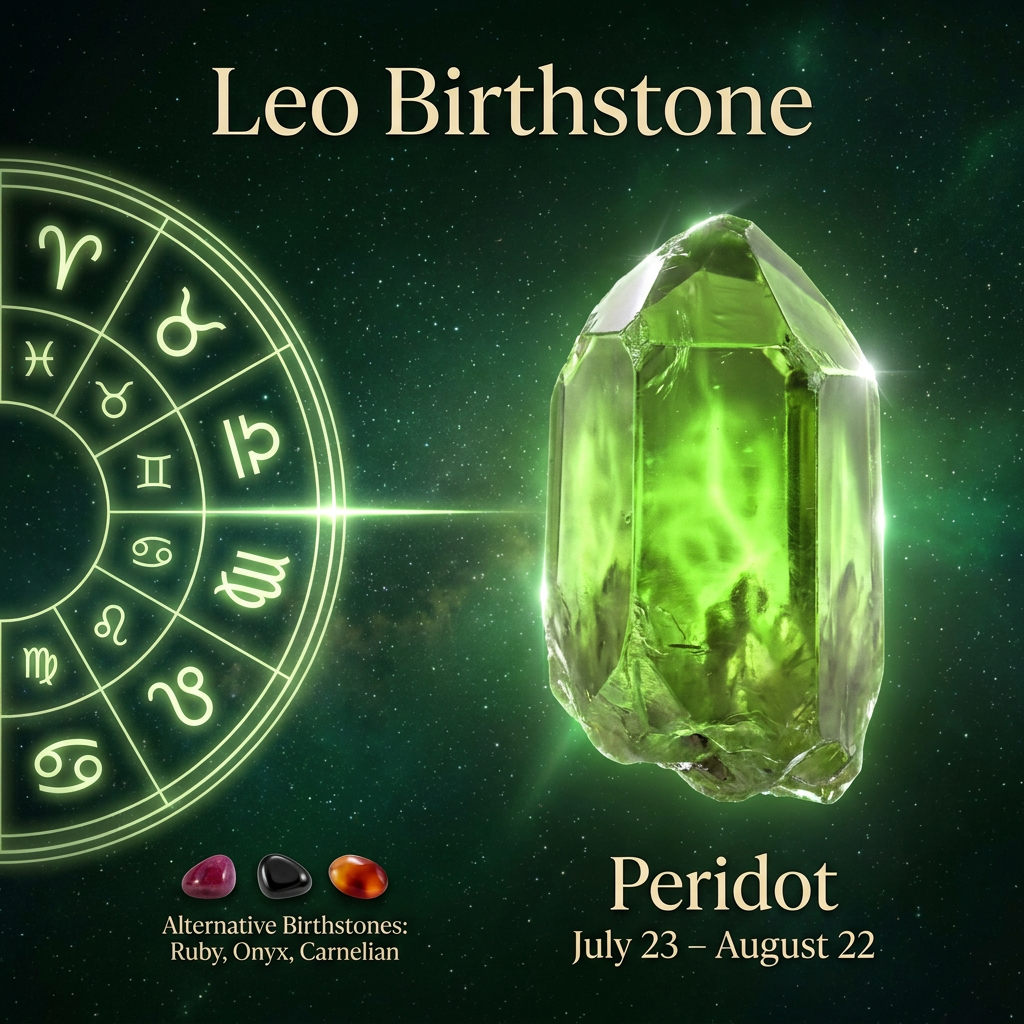 Leo Birthstone: Complete Guide to Peridot, Ruby & More