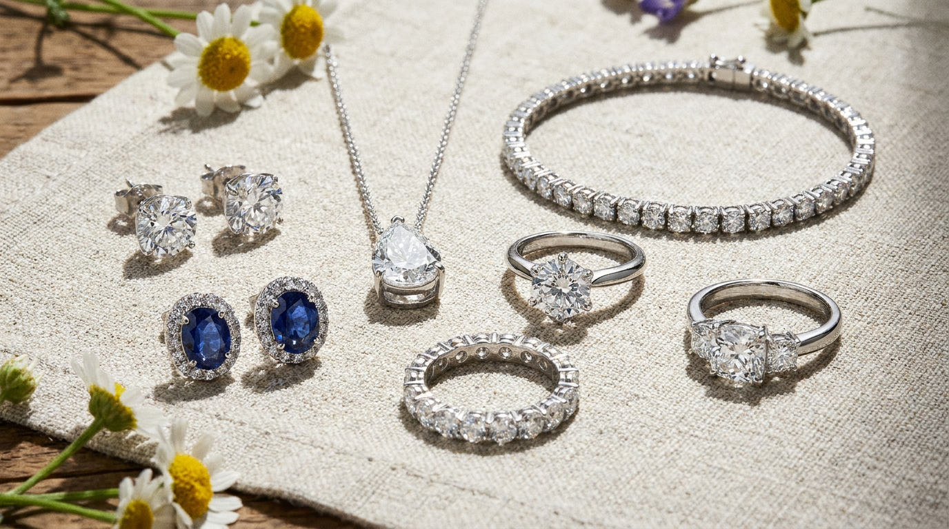 7 Lab-Grown Diamond Jewelry Pieces
