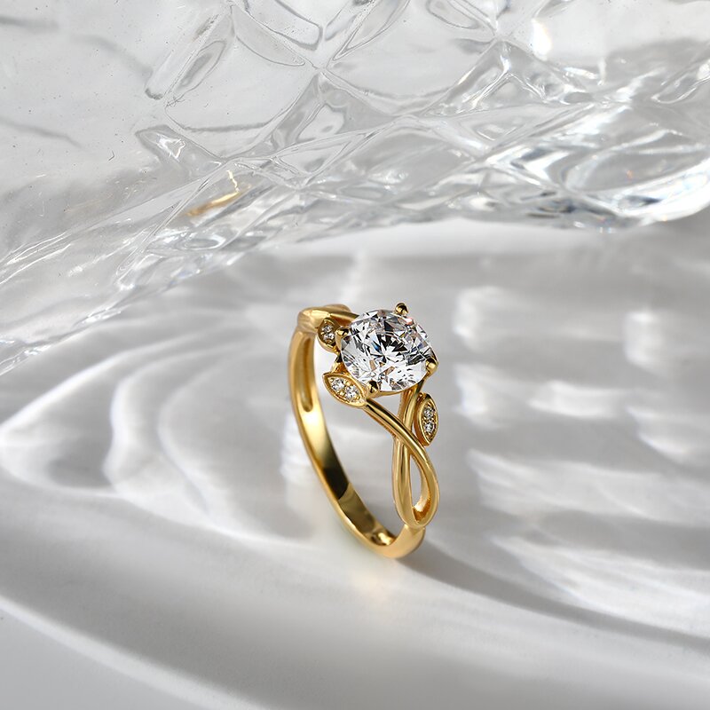 1 Carat Diamond Ring on desk