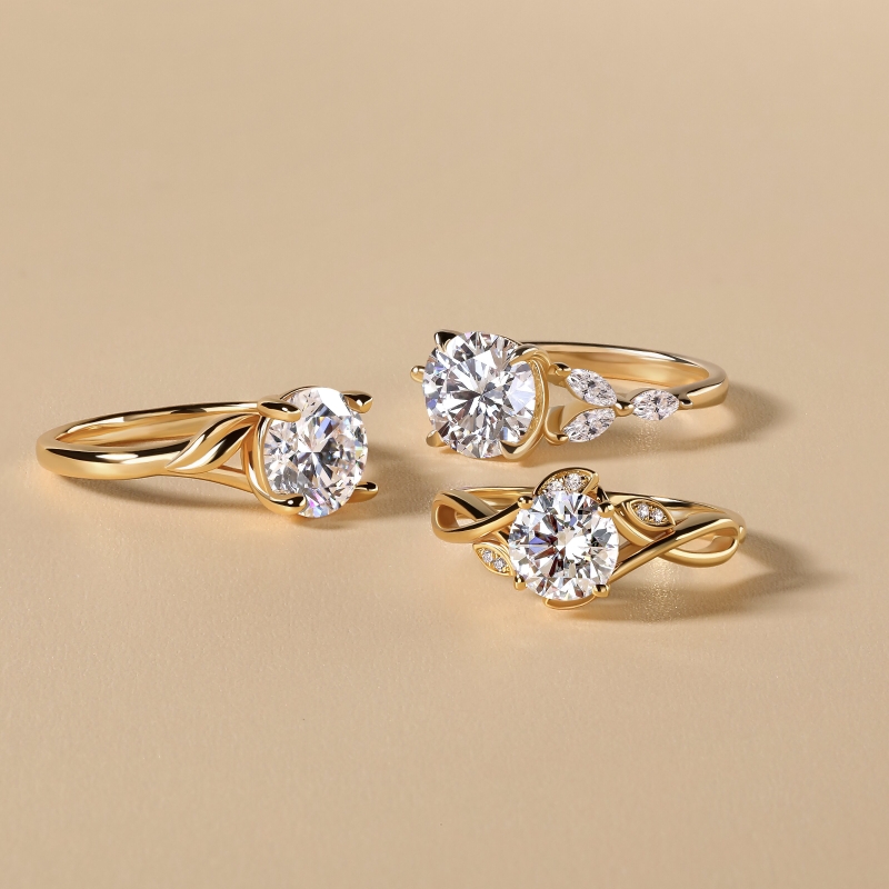Guide to Round Engagement Rings