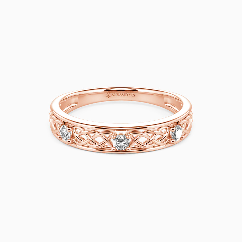 Rose Gold Wedding Rings
