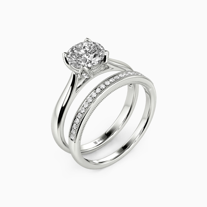 channel-set bridal sets