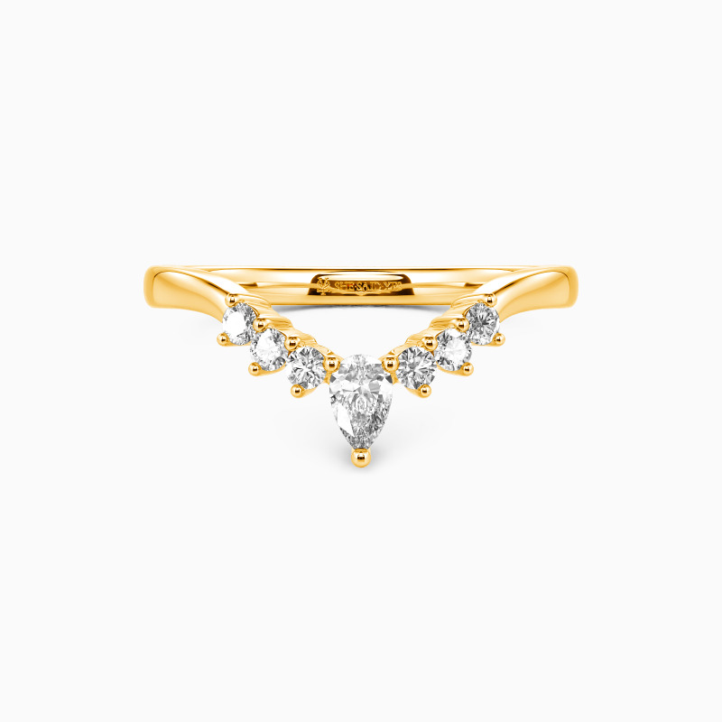 Diamond Gold Band