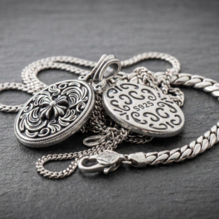 Silver jewelry