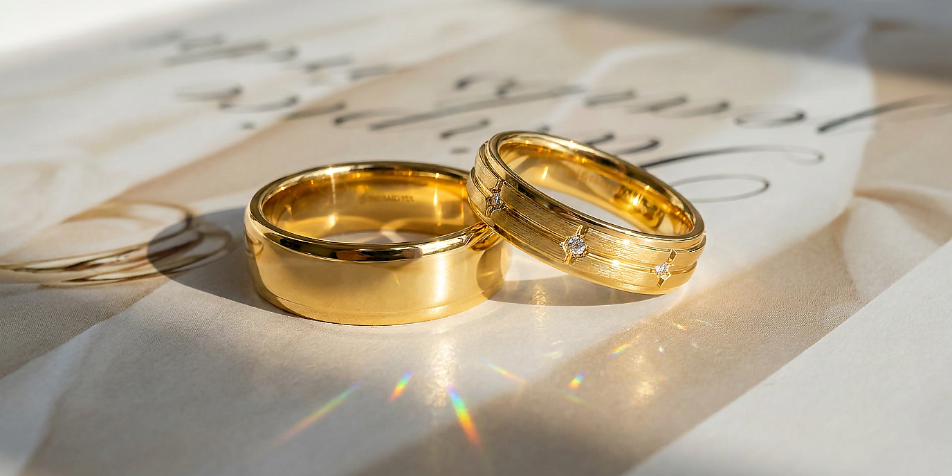 How to Choose the Right Men's Gold Wedding Band