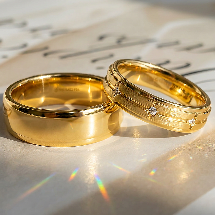 How to Choose the Right Men's Gold Wedding Band