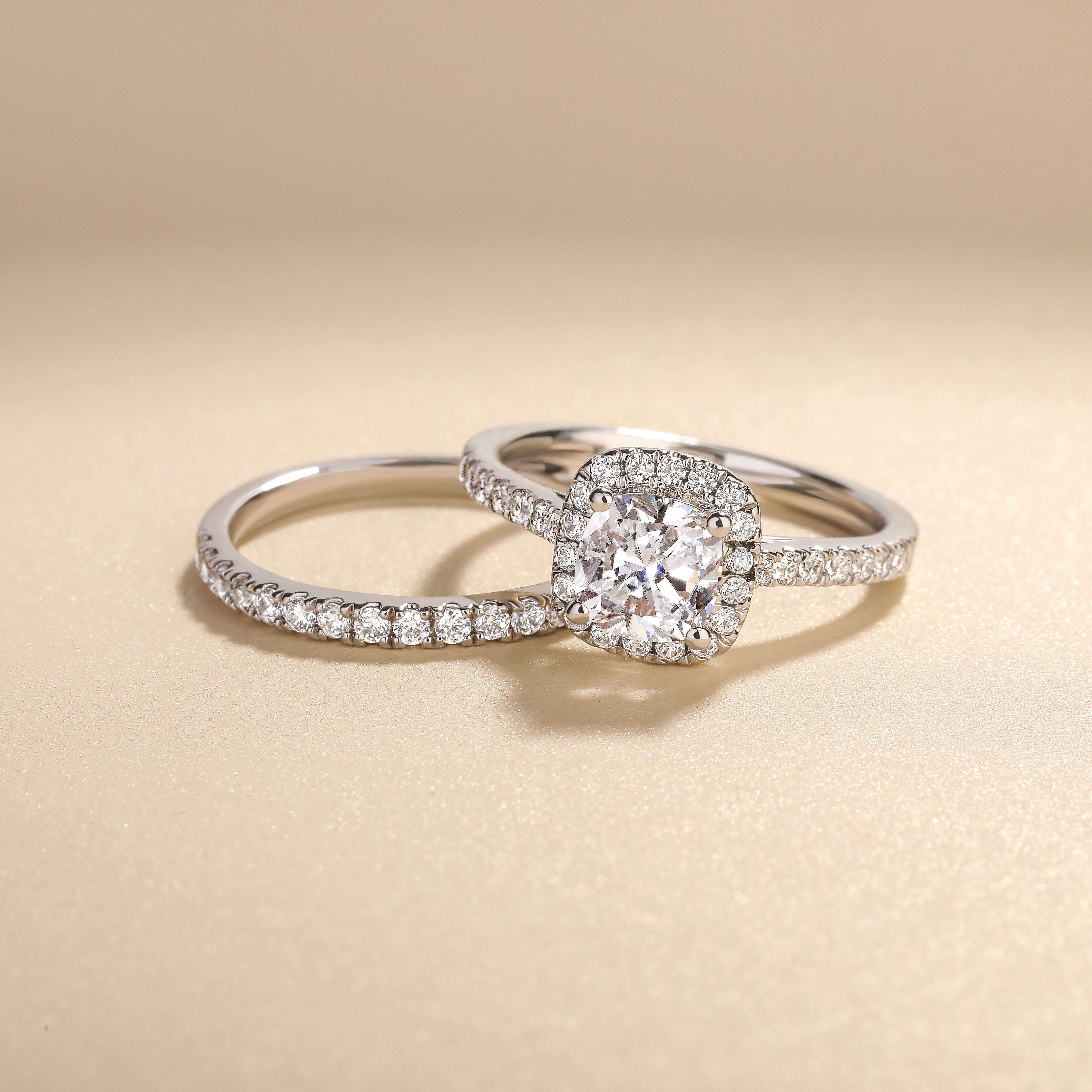 engagement ring vs wedding ring