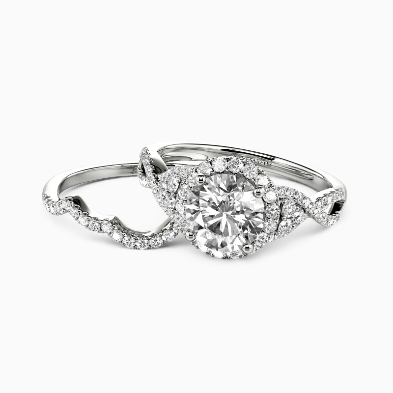 A Match Made in HeavenRound Cut Bridal Set