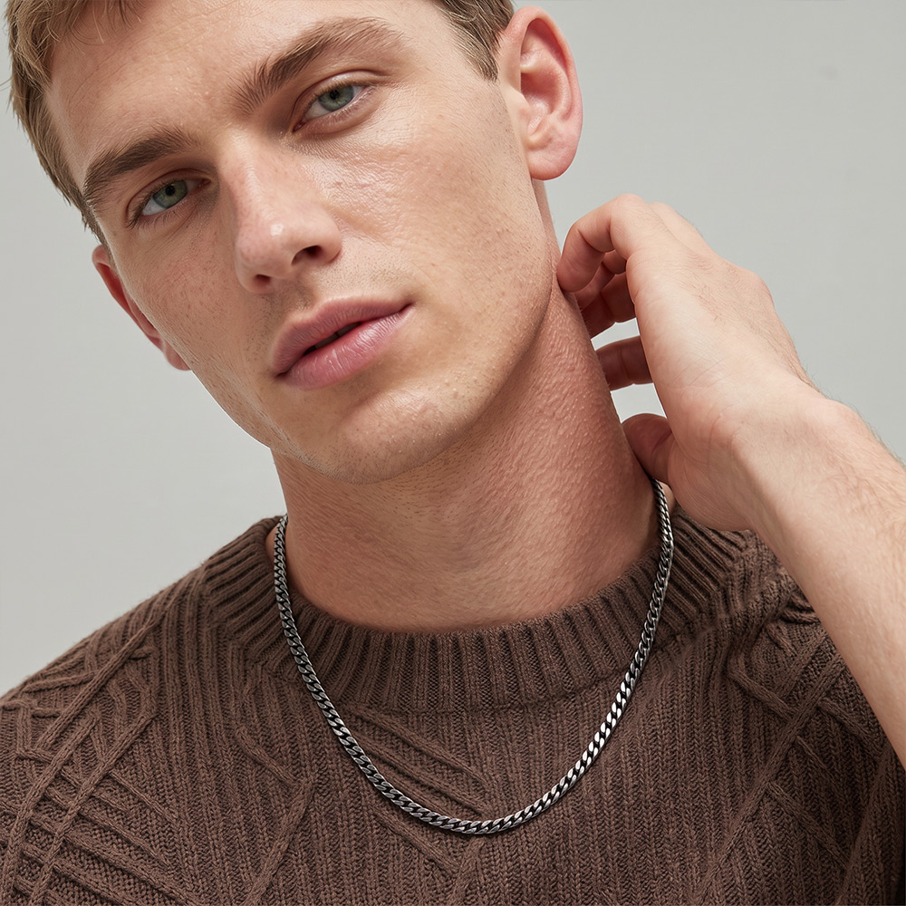 men's jewelry types: necklace