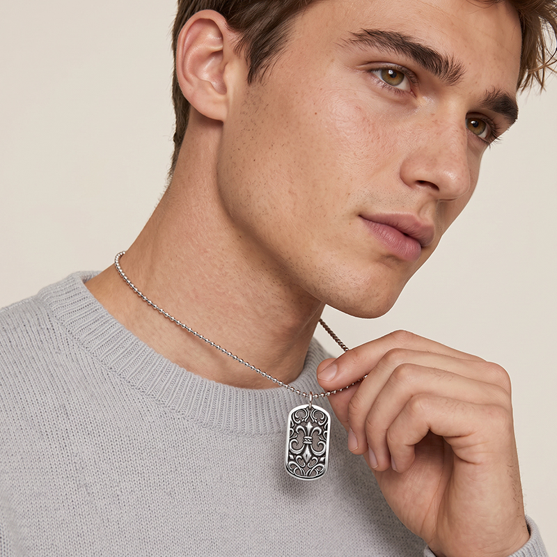 vintage-inspired pendant