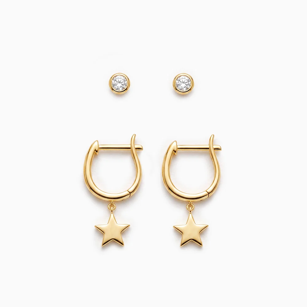 stackable earrings sets