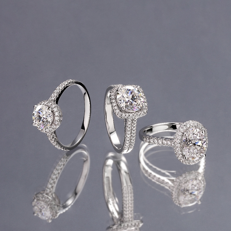how to make a diamond engagement ring look bigger