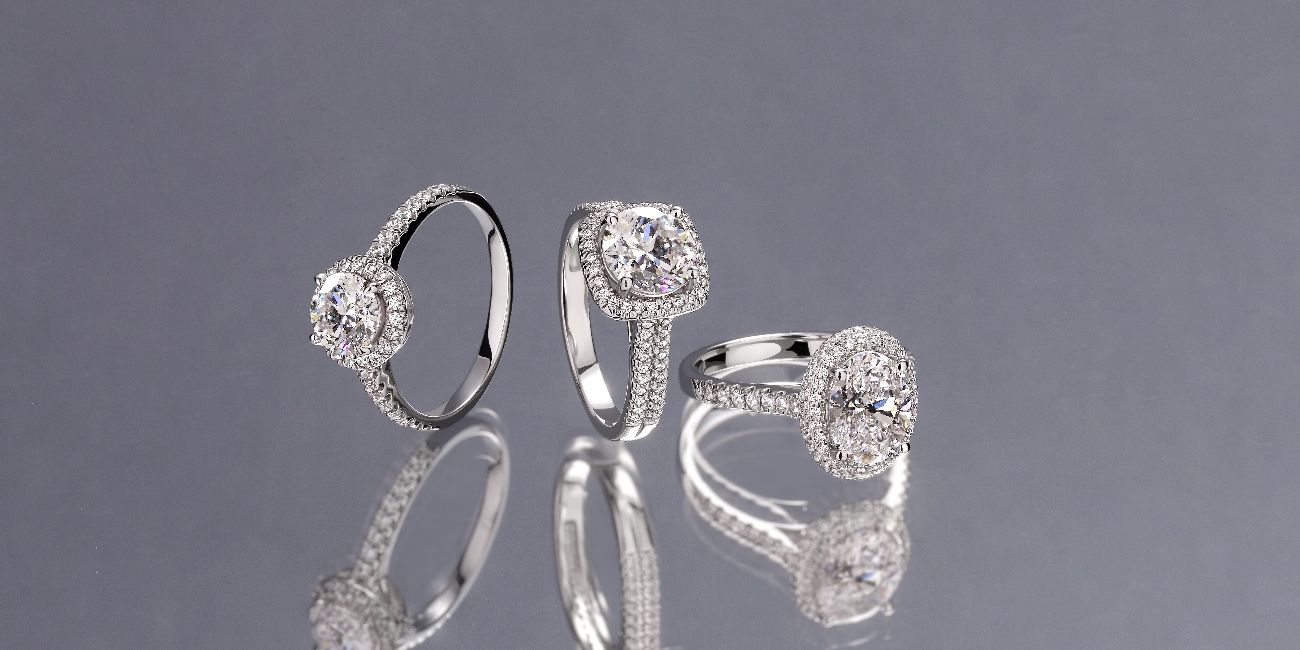 how to make a diamond engagement ring look bigger