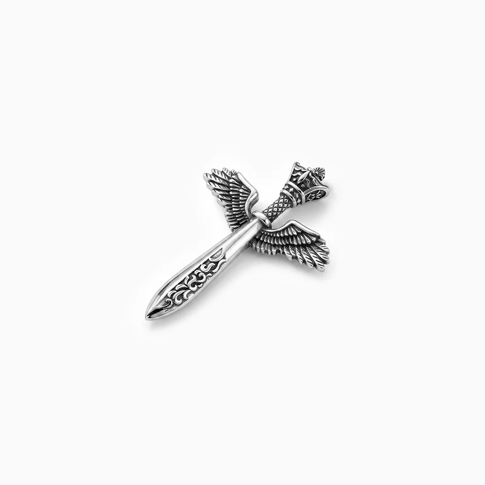 "The Valiant" 925 Silver Men's Pendant