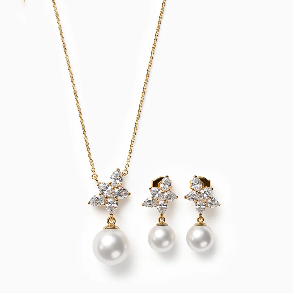necklace-and-earring set