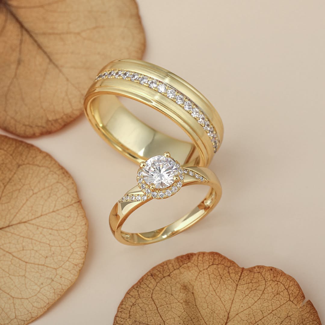 Men’s and women’s wedding bands