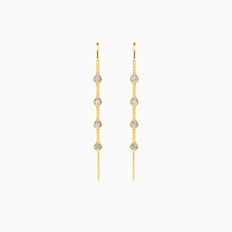 "Twinkle Star" Climber Earrings