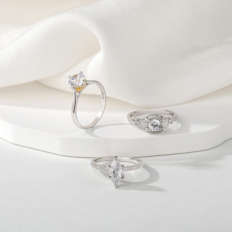 Modern or Vintage Style Engagement Rings