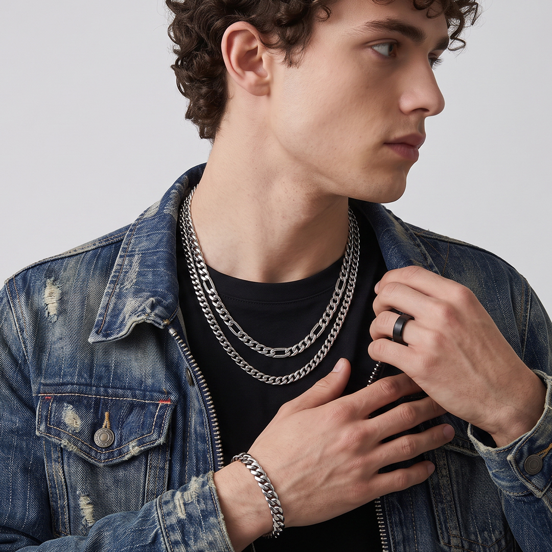 men's jewelry guide: types, trends & styling