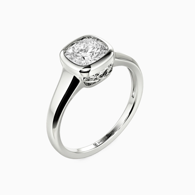 platinum solitaire engagement ring