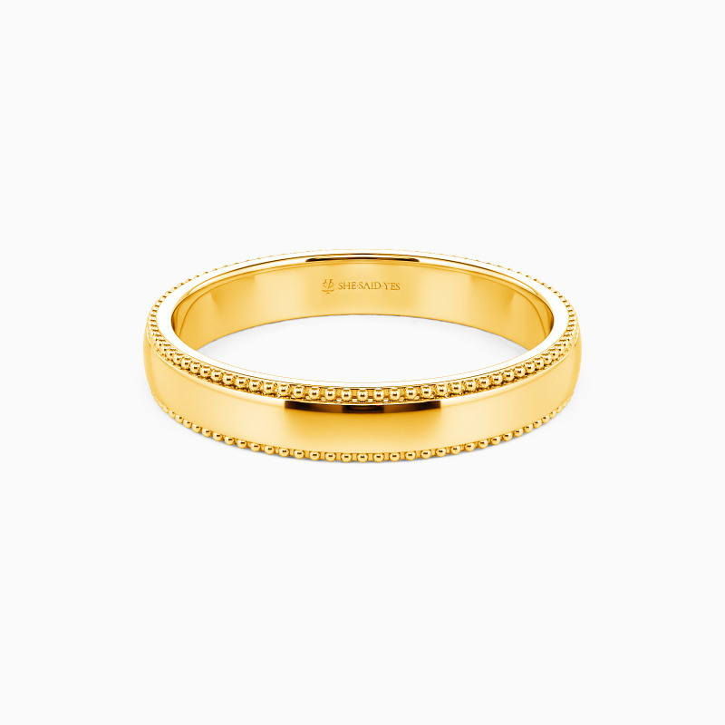 Classic men's wedding ring